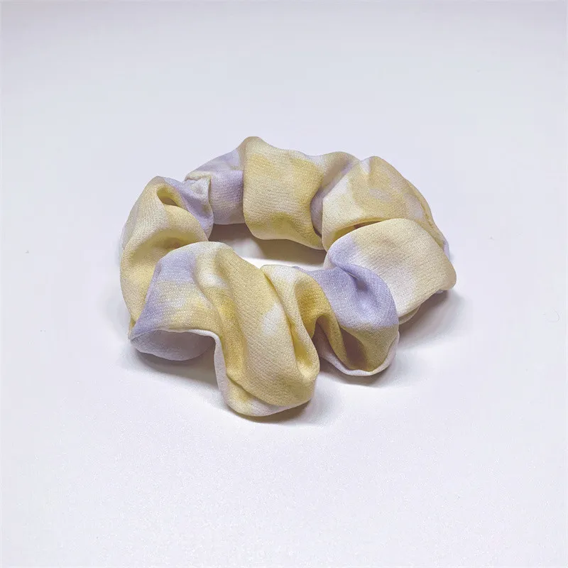 Шифоновые резинки для волос разноцветные |