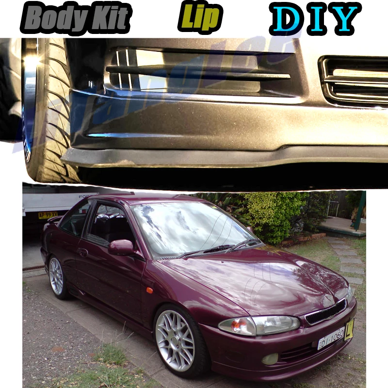 

Автомобильный бампер, передний спойлер, дефлектор юбки для Proton Putra 1996 ~ 2004 Настройка, модифицированный Комплект кузова автомобиля VIP Hella Flush ...