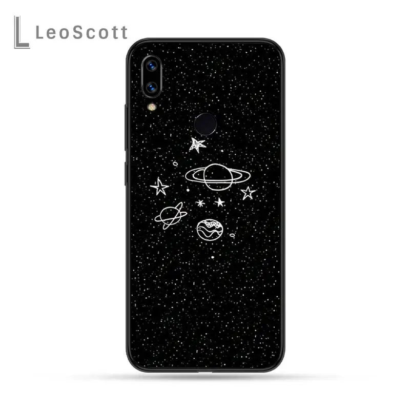 

Space astronaut simple cartoon Phone Cases For Xiaomi Redmi Note 4 4x 5 6 7 8 pro S2 PLUS 6A PRO