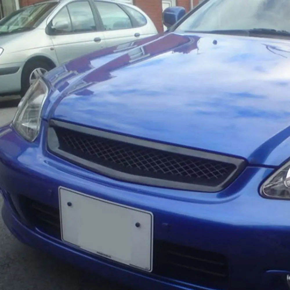 Решетчатая решетка для 1999 2000 Honda Civic JDM Тип R из черного АБС пластика|Гоночные