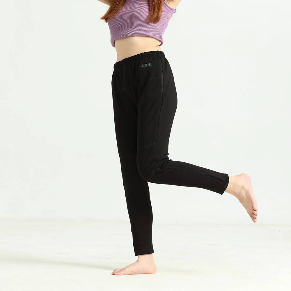 

Couple outdoor winter heating pants USB electric heating pants warm women men's underwear ski camping
