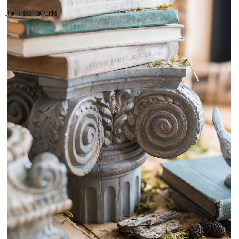 Деревянная подставка под старину в стиле ретро