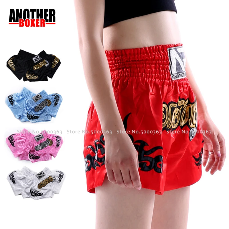 Мужские и женские кикбоксинг Смешанные боевые искусства Rashguard Kids Muay Thai шорты для