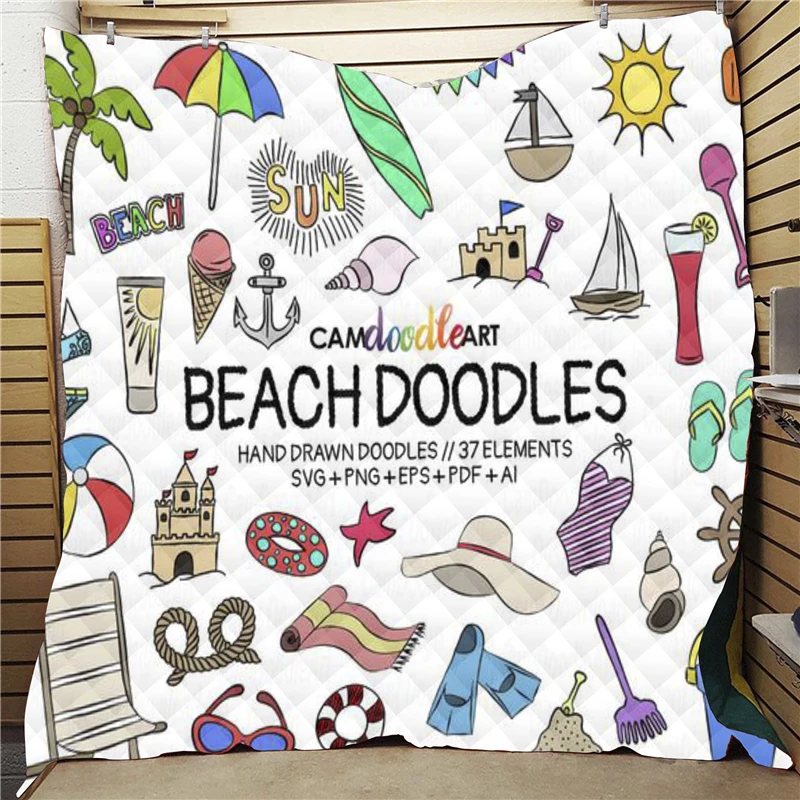 Покрывало для дивана с принтом походный элемент мягкое теплое одеяло из хлопка