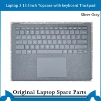 Original  For Surface Laptop 3 1867 Topcase Assembly Keyboard with Trackpad Complete Gray 13.5inch