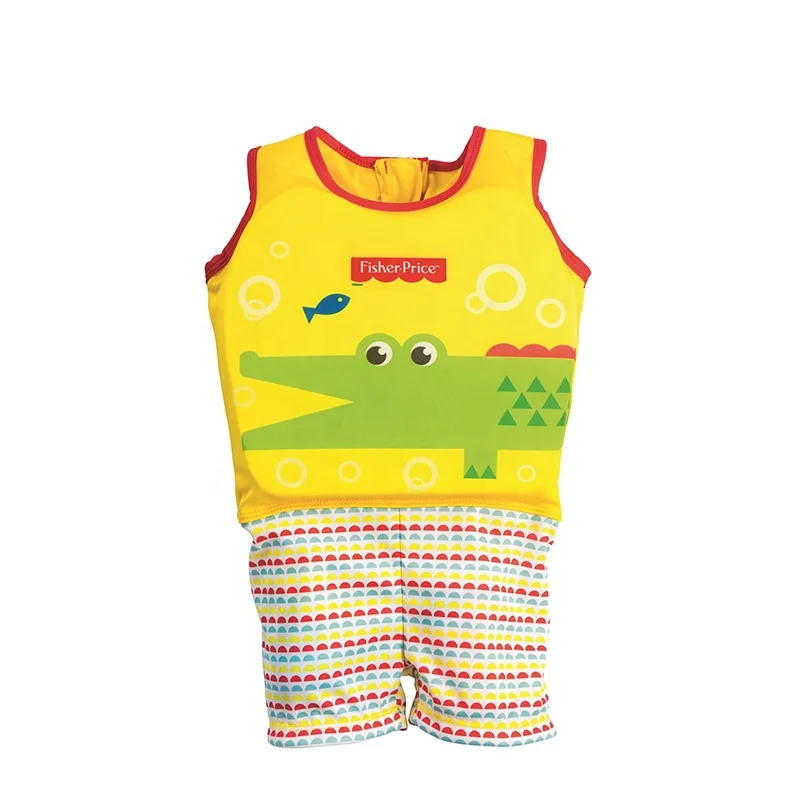 Bestway 93524 Comfortable Knit Fabric Foam Trainer Life Jacket Vest Baby Swimming Float for Kids