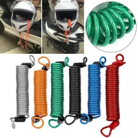 new bike motorcycle scooter anti lost accessories security alarm disc lock spring reminder cable anti thief