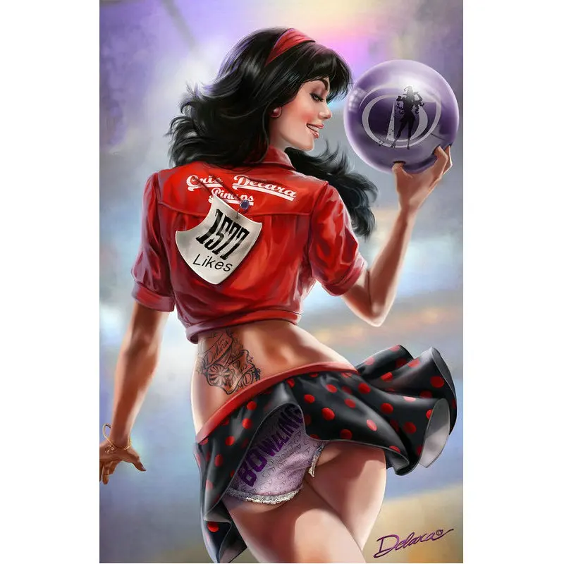 Алмазная 5D картина сексуальная красота с квадратными/круглыми стразами - купить