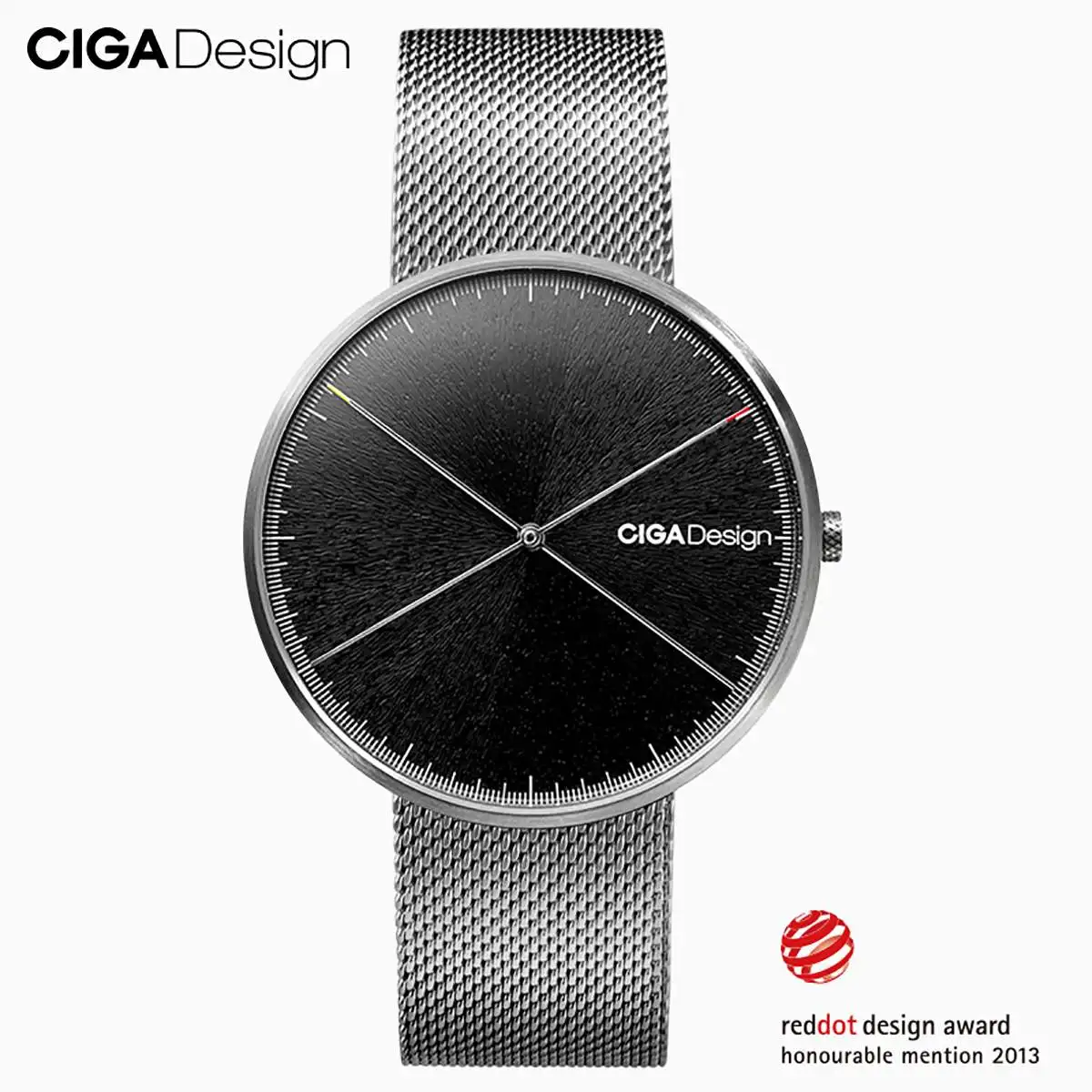 Color 6 CIGA дизайн CIGA кварцевые часы модные простые кварцевые сталь/кожаный ремень Red Dot дизайн награда часы мужские часы X серия - Цвет: Color 6