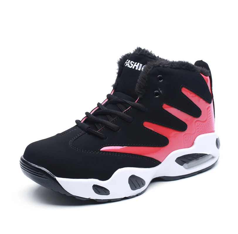 Shoes Men Sneakers Plush Warm Snow Boots Men Boots Fashion Hip Hop Shoes Men Sneakers Casual Shoes tenis masculino adulto AODLEE