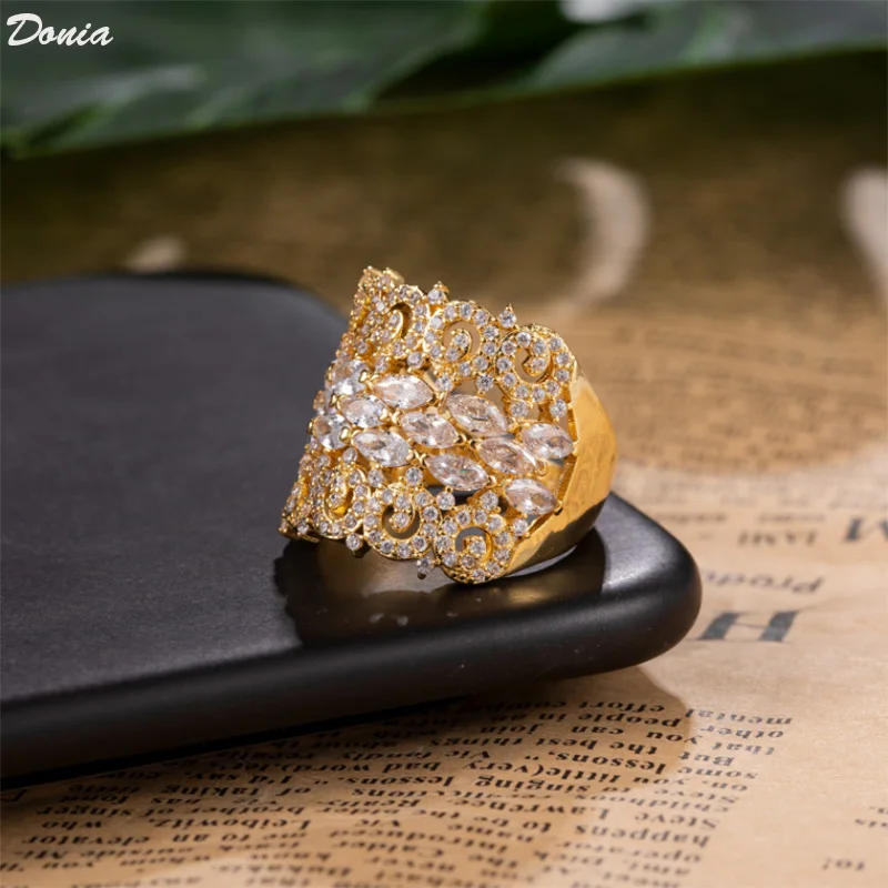 Ювелирные изделия Donia в европейском и американском стиле Роскошные золотые