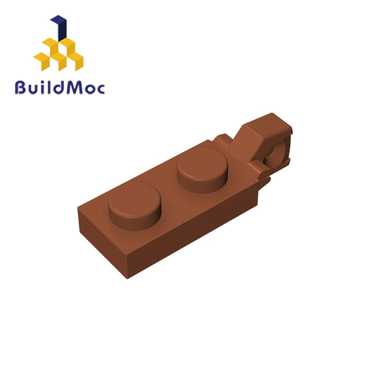 

BuildMOC Compatible Assembles Particles 44301 Hinge Plate 1 x 2 For Building Blocks Parts DIY Educational gift Toys