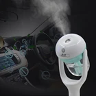 Мини Портативный дизайн, ультразвуковой Автомобильный увлажнитель воздуха, очиститель воздуха, автоматический распылитель, аромат, эфирное масло, аромат, 4 цвета, 180 градусов