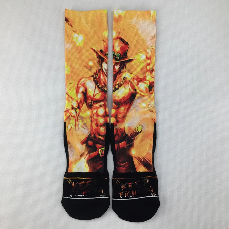 

Anime Cartoon Printed Socks Japanese Sreetwear Cotton Hip Hop Fashion Sport Basketball Skateboard Stocking Socks Men And Woma