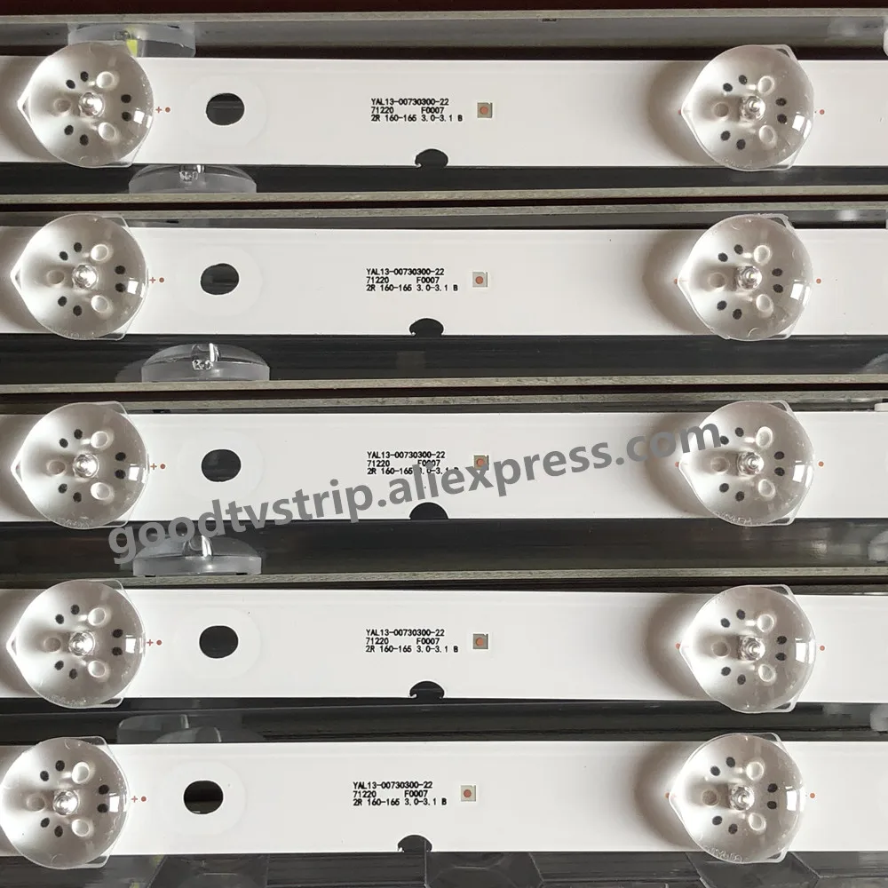 5set=10pcs LED backlight strip for 32inch Tv Philco Ptv32e20dsgwa Skyworth 32X6 Jl.d32071330-001cs-m 1pcs=7leds 546mm | Лампы и