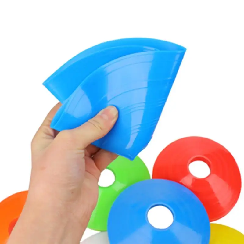 

PVC Pressure Resistant Cones Marker Discs High Quality Antifreeze Anti-extrusion Soccer Training Sign Dish Marker Bucket