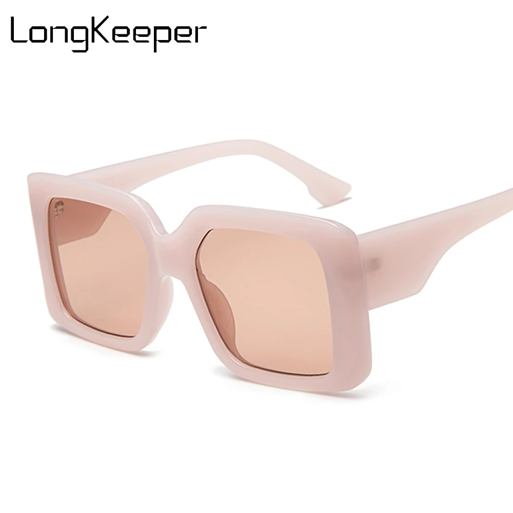 

Classic Vintage Square Sunglasses Women 2020 Fashion Oversized Sun Glasses Ladies Big Frame Pink Shades Lentes De Sol Mujer