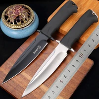 phoenix d2 steel blade fixed blade knife 60hrc aluminum handle outdoor camping hunting survival tactical kitchen tools knife