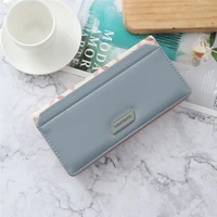 luxury wallet for women many departments pu leather zipper coin purse card holder female purses long money clip clutch carteras