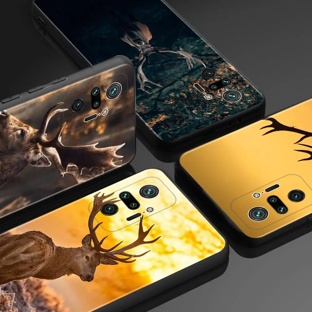 Deer Hunting Camo Soft Funda for Redmi K40 Plus 9A 9C 9T Coque Phone case For Redmi Note 10 Pro Max 9 9s 9t 8t 7 Cover