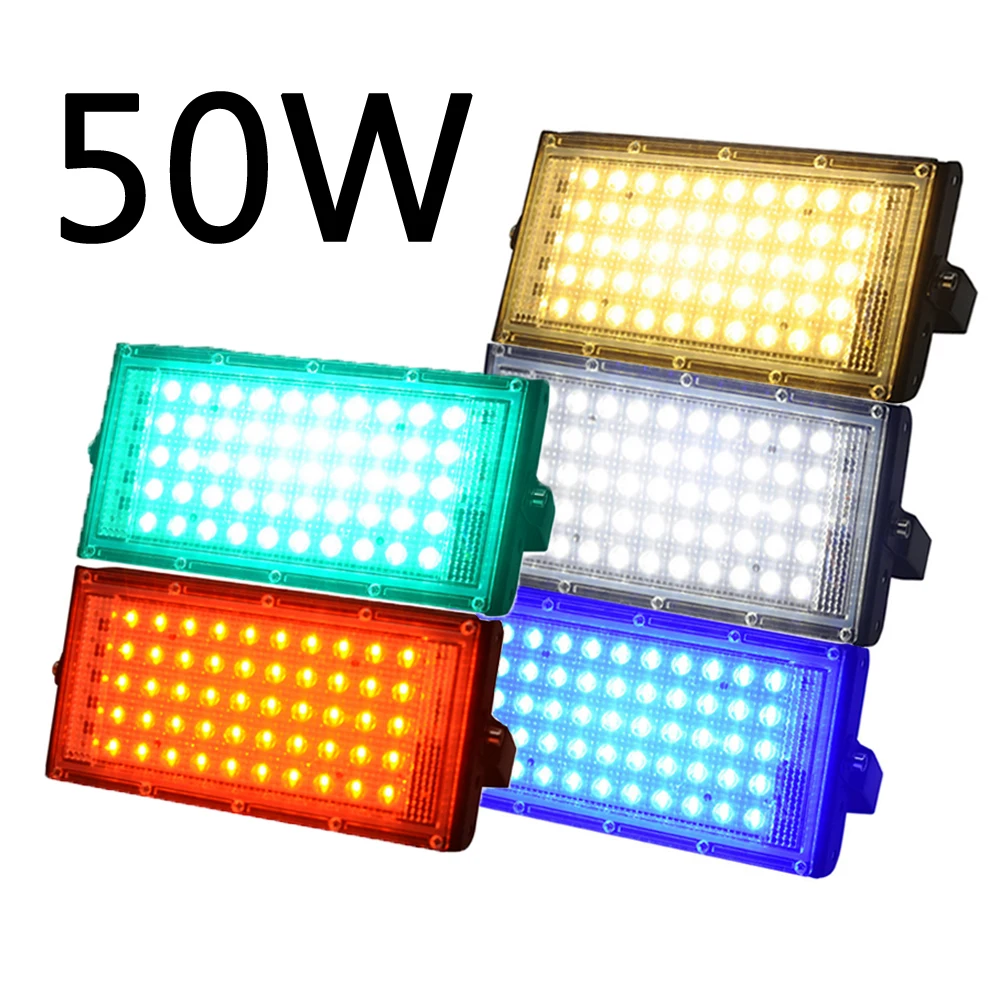 Светодиодный прожектор с дистанционным управлением 50 Вт 220 В 240 переменного тока