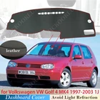 Искусственная кожа для Volkswagen VW Golf 4 MK4 1997  2003 1J крышка приборной панели защитная накладка аксессуары для автомобиля тире коврик от Солнца Анти-УФ