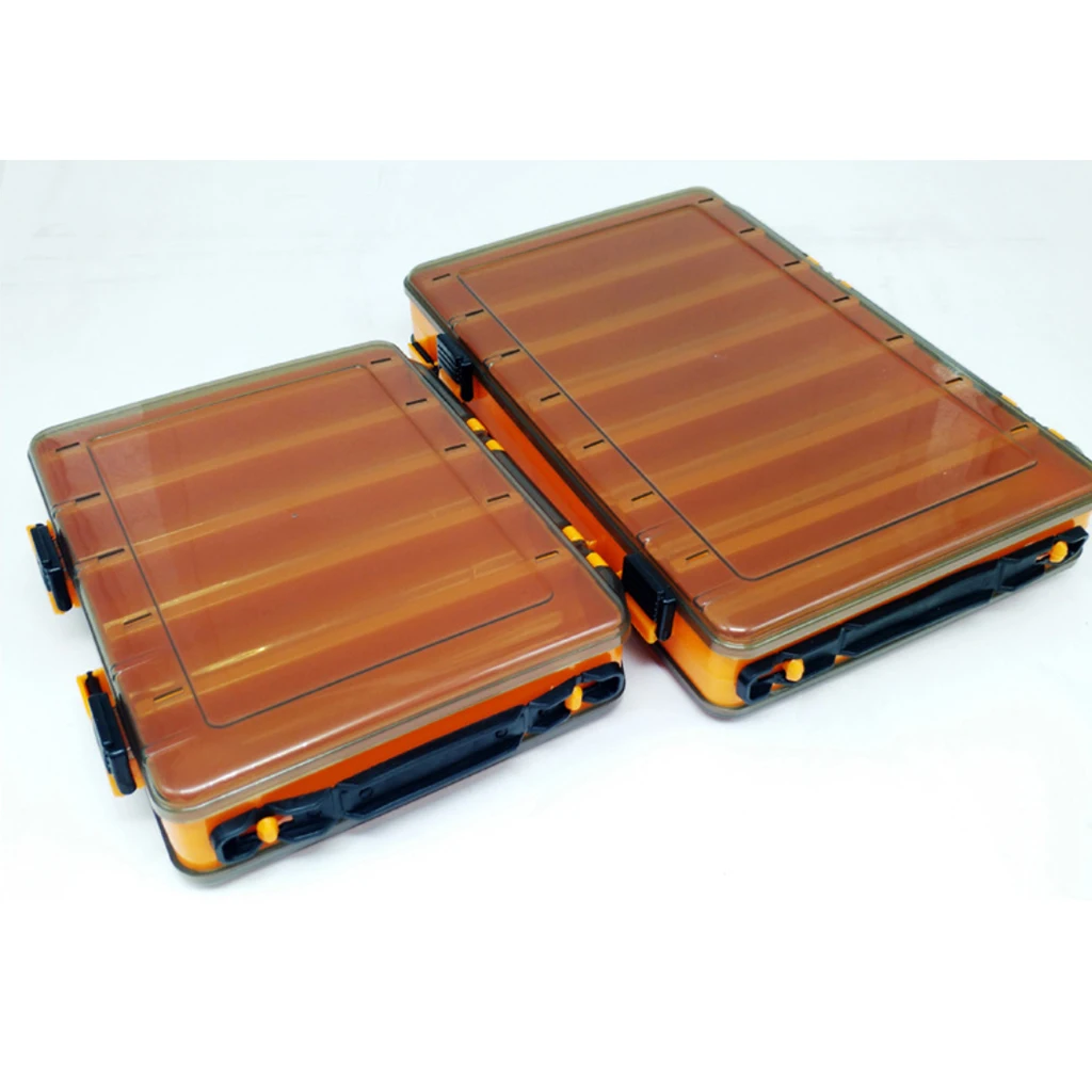 Двухсторонний рыболовный прикорм кальмаров приманки Коробка крюк ящик для