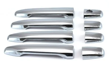 Новая хромированная крышка дверной ручки для Mitsubishi Outlander Lancer 2008 2009 2010 2011 2012 2013 2014