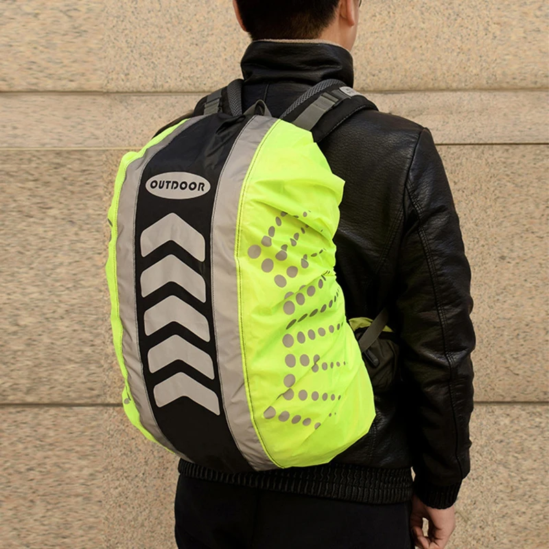 Waterproof Rain Cover Reflective Backpack Rainproof Sport Bag Dustproof Covers for Cycling Climbing Rucksack | Спорт и развлечения