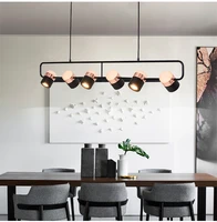Nordic Metal Acrylic Pendant Lamp Creative Pendant Lights For Restaurant Bar Art Bedroom Home Decoration Chandelier PA0680