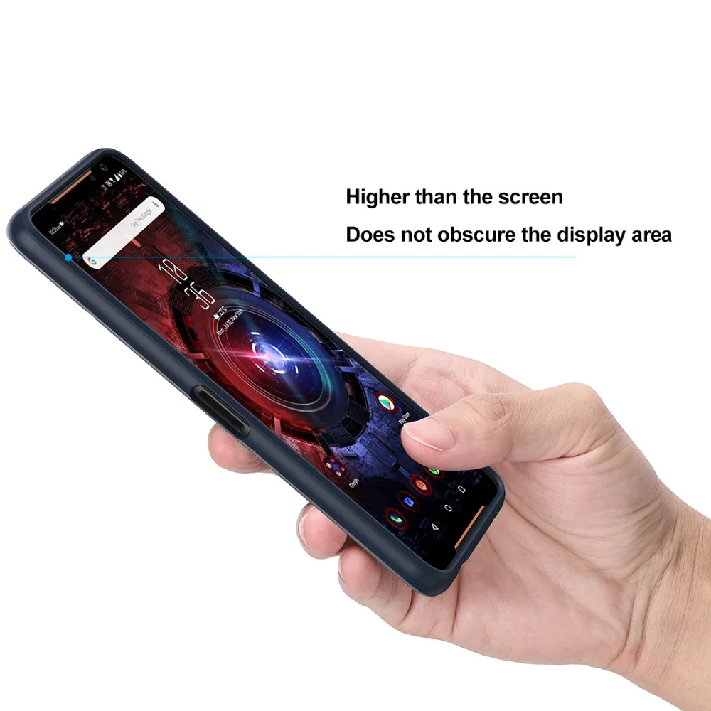 Для Asus ROG Phone II чехол матовый Мягкий силиконовый чехол для телефона Asus ROG Phone 2 Phone2 чехол