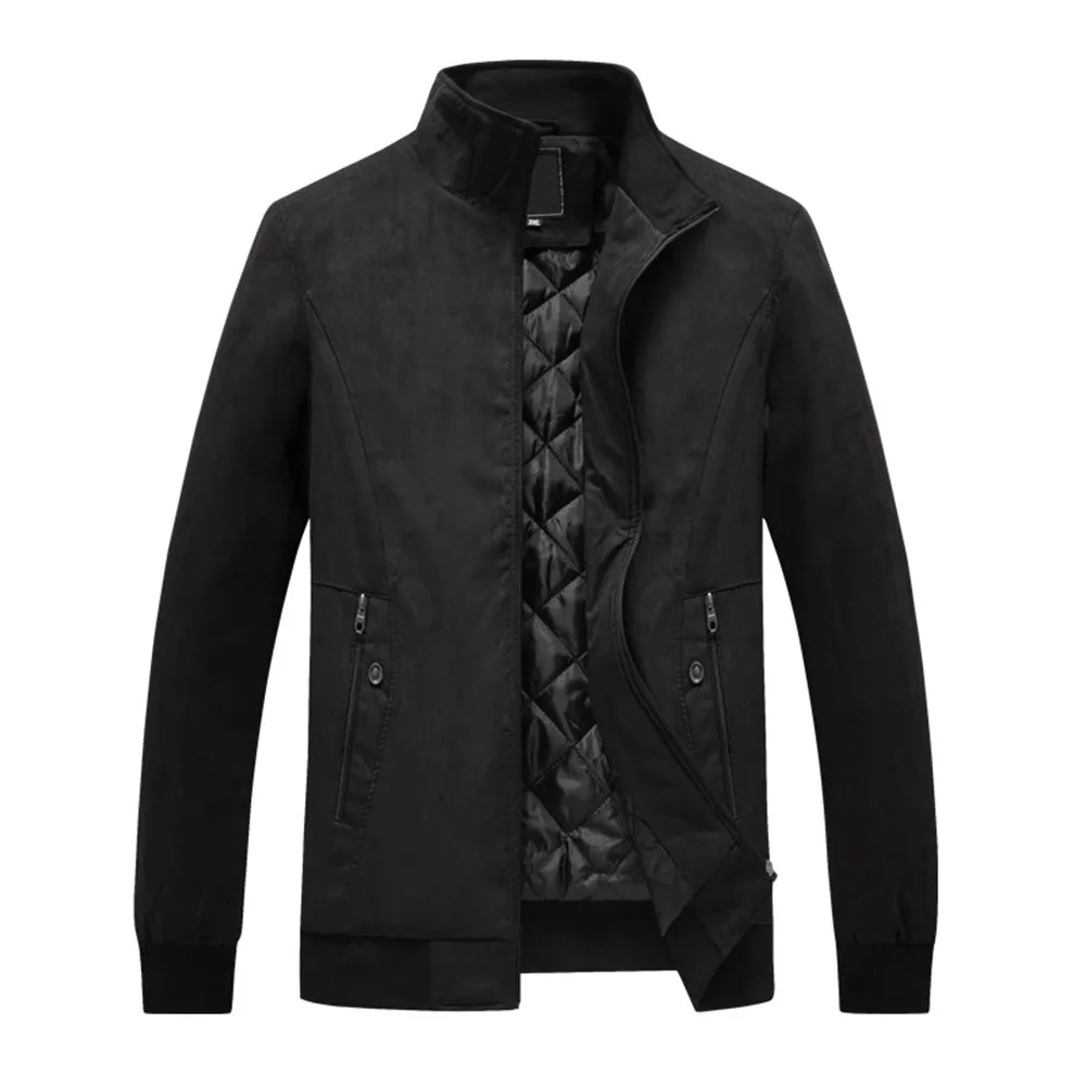 Мужская куртка бомбер модная мужская осенне зимняя повседневная кожаная с