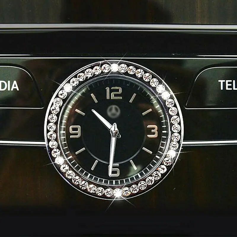 

Для Benz центральной консоли часы Стразы декоративное кольцо Frame КЗС/C/S/CLS