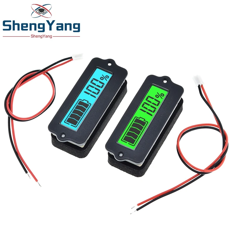 12V LY6W свинцово-кислотный LiPo Батарея Ёмкость индикатор ЖК-дисплей Дисплей