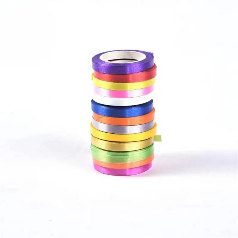 10 м Сатиновые ленты для рукоделия, рождественские Бальные ленты, корсажная лента,, подарочная упаковка для дня рождения, вечеринки, свадьбы, декора