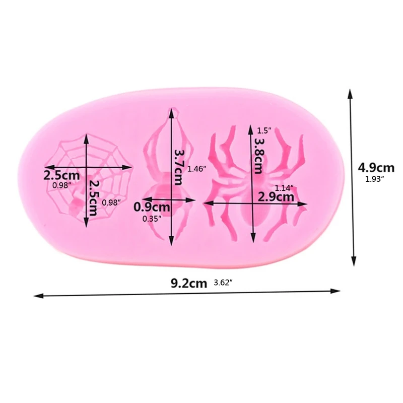

Spider Epoxy Resin Mold Keychain Pendant Silicone Mould DIY Crafts Jewelry Earrings Ornaments Decorations Casting Tools