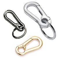 topteng chrome metal spring steel pull chain keyring keychain key chain pendant key car universal auto accessories parts