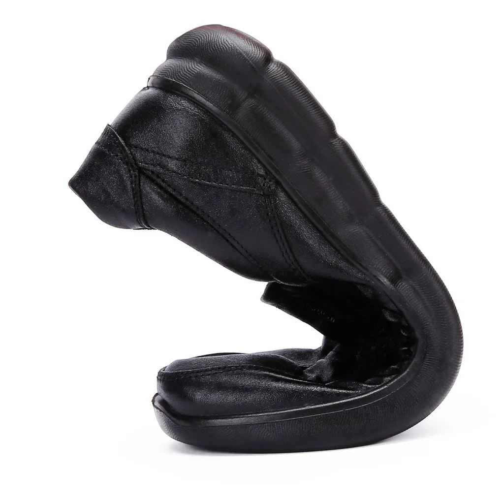 

New Fashion Loafers for Man Confortable Soft Leather Rubber Flats Shoe Male Caual Slip On Working Shoes Man Loafer Driving Shoes