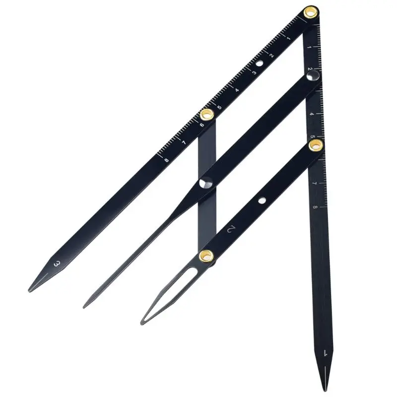 Штангенциркуль для бровей из нержавеющей стали Золотое соотношение делитель