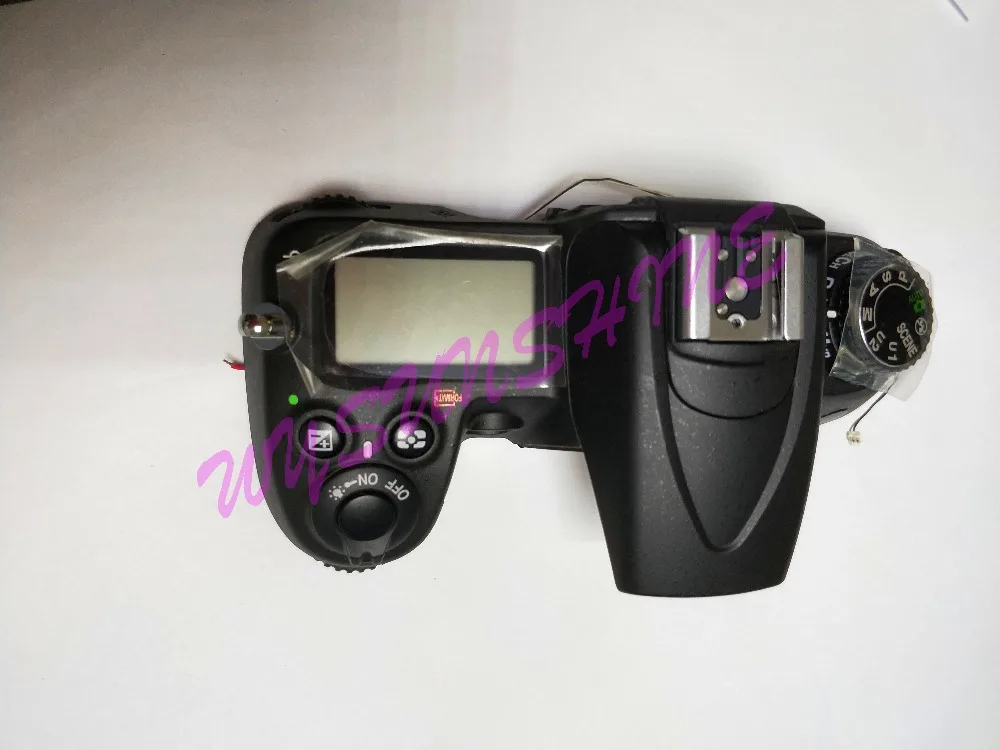 Оригинальная верхняя крышка D7000 со вспышкой ЖК-панель Flex для камеры Nikon запасная