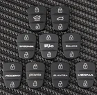 Запасная резиновая кнопка для автомобильного ключа для Hyundai I30 IX35 Solaris Elantra Accent для Kia K2 K5 RIO Sportage Verna Flip key shel