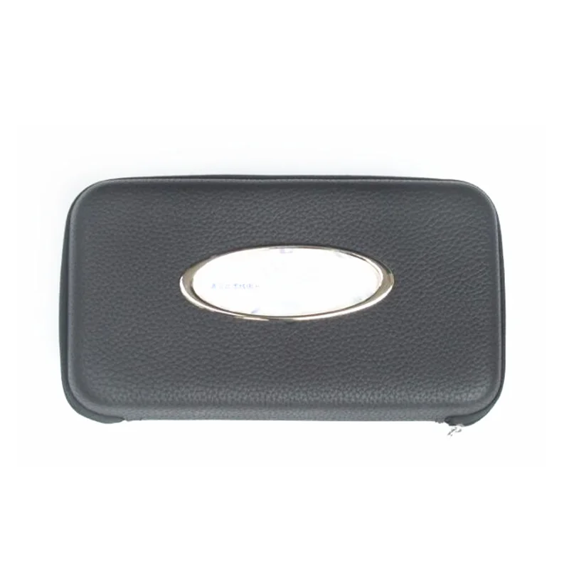 

Car Visor Tissue Holder, PU Leather Car Napkin Holder Luxury Car Tissue Box Case Paper Towel Box Car Accessories