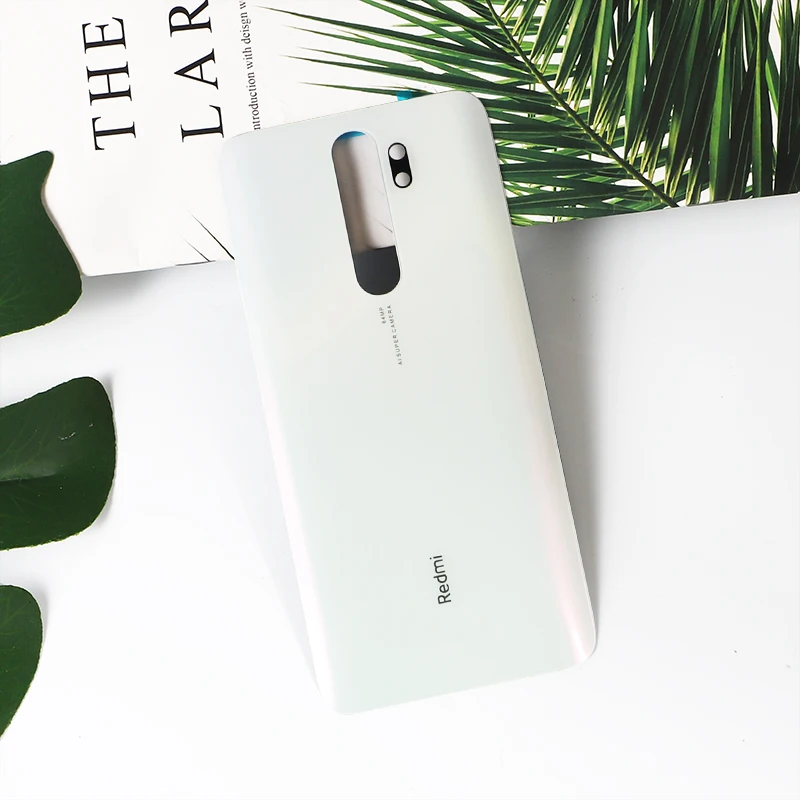 Note8 Pro корпус для Xiaomi Redmi Note 8 Pro батарея Дверь стекло задняя крышка телефон запасные части+ наклейка клей