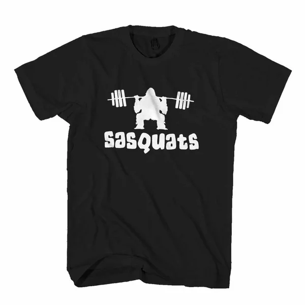 

Sasquats Workout Squat Funny Workout Man's T-Shirt