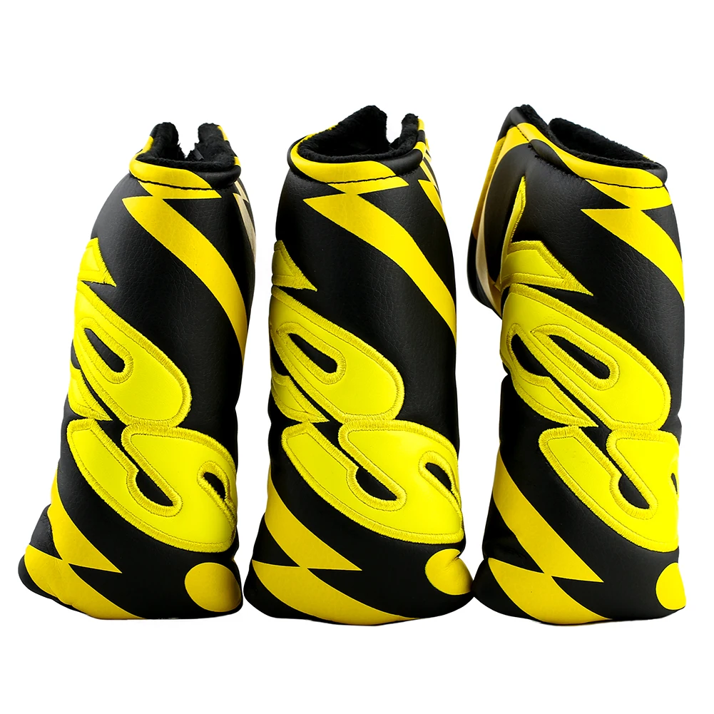 Да печать головной убор клюшки для гольфа чехол лезвия головные уборы модные и