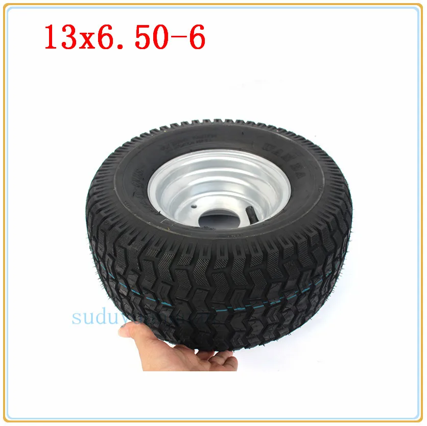 13 дюймов вакуумные колеса 13x6. 50-6 шины для 4 колеса ATV Go-kart экскурсионные автомобильные аксессуары для ГОЛЬФ багги косилки газонокосилки