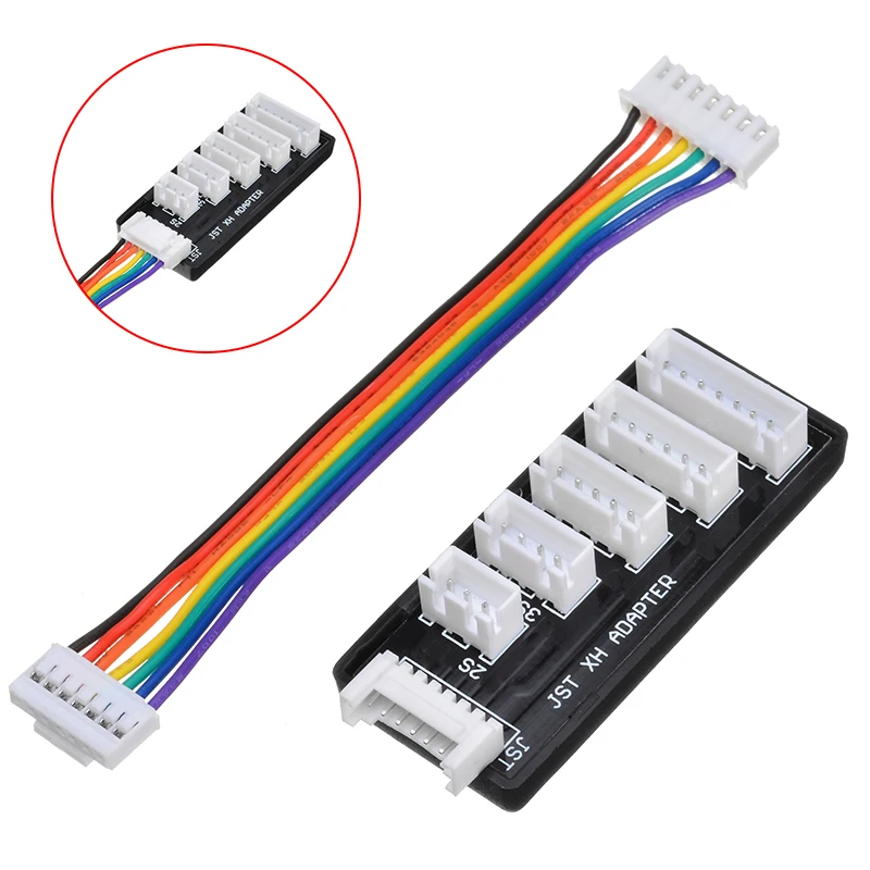 

JST-XH 2S-6S Lipo Battery Charging Balance Charger Board Adapter for JST-XH RC MEGA Power 860 1 pcs