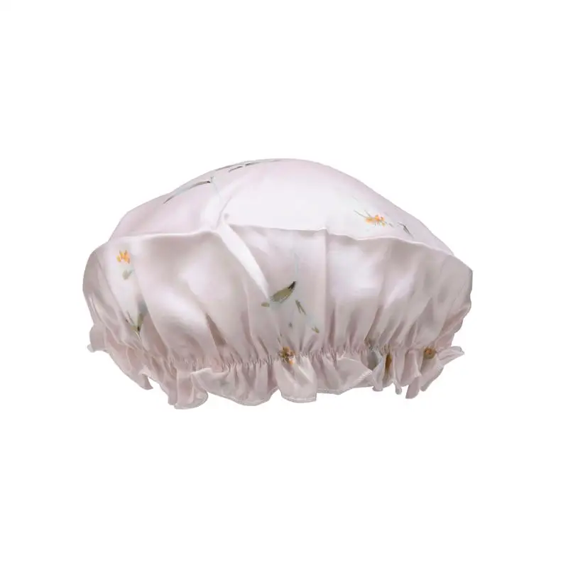 1 шт. шапка для сна мягкая гладкая широкая боковая эластичная лента чепчик дома