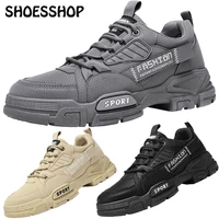 men shoes mens casual shoes labor insurance tooling shoes new sports shoes for fall 2021 outdoor travel shoes sizes 39 44