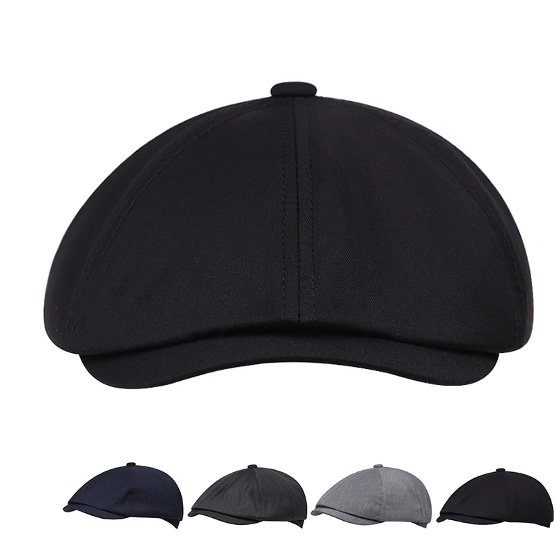 

The Latest Men's And Women's Outdoor Stitching Beret Fashion Retro Gatsby Hat Linen Gatsby Hat Painter Hat